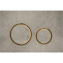 Клавиша смыва Geberit Sigma 115.652.JV.1 Type 21, под бетон, латунь