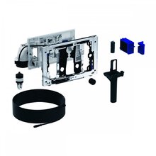 Модуль Geberit Sigma DuoFresh 115.053.21.1 с ручным пуском и приемником для палочек Geberit DuoFresh, для смывного бачка скрытого монтажа Sigma 8 см, хром глянцевый