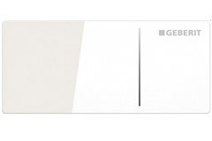 Клавиша Geberit Sigma Type 70 115.635.SI.1, белое стекло