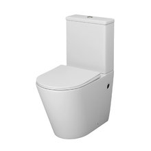 Унитаз-компакт Grossman Color GR-4480MS, безободковый, с крышкой-сиденьем микролифт, белый матовый