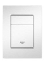Кнопка для инсталляции Grohe Skate Cosmopolitan S 37535DC0, вертикальная, суперсталь