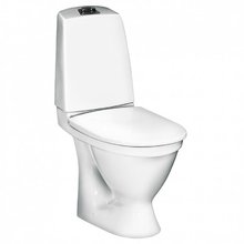 Напольный унитаз Gustavsberg Nautic GB111510201205, горизонтальный выпуск, безободковый,