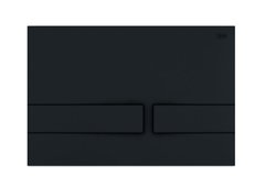 Клавиша смыва Iddis Unifix универсальная, матовый черный, UNI06MBi77