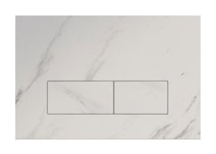 Клавиша смыва Iddis On-X ONX01W0i77 универсальная, белый мрамор