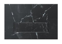 Клавиша смыва Iddis On-X ONX01B0i77 универсальная, чёрный мрамор