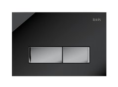Клавиша смыва Iddis Uniglas UNG10GBi77s универсальная черное стекло 010