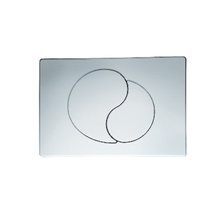 Клавиша смыва Iddis Unifix UNI21CHi77 универсальная, кнопки зигзаг, хром