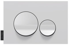 Клавиша смыва Jacob Delafon, белый матовый и глянцевый, E20859-00-MWH