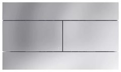 Кнопка смыва Jacob Delafon двойная цвет матовый хром (велюр), E4316-38R