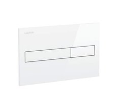 Кнопка смыва Laufen Lis 8.9566.1.000.000.1, 25 х 1 х 16 см, 2 режима, белая