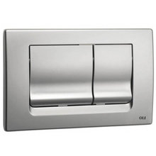 Кнопка смыва OLI Ria 640586, матовый хром