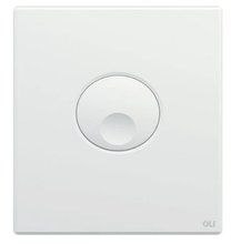 Клавиша смыва Oli Globe Urinal 878466, белый глянцевый