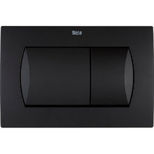Клавиша смыва Roca Active 62B 7.8901.1.60B.6, механическая, цвет черный матовый