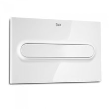 Кнопка смыва Roca PL1 890095100 одинарная, белая