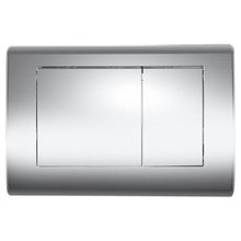 Панель TECE Planus 9240321 с двумя клавишами смыва, хром