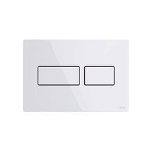 Клавиша смыва TECE Solid 9240432 с двойной системой смыва, белый глянцевый