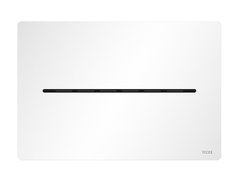 Электронная панель смыва TeceSolid, 9240453, с бесконтактной активацией, батарея 12 В, белый матовый