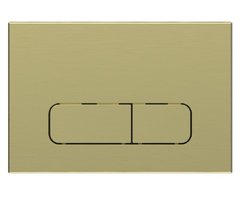 Клавиша смыва Vincea VFP-002BG, механическая, брашированное золото