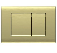 Клавиша смыва Vincea VFP-001BG, механическая, брашированное золото