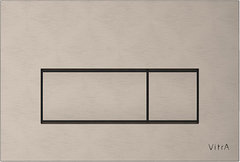 Клавиша смыва для инсталляции Vitra Root Square 740-2395, механическая, никель