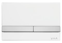 Клавиша смыва Vitra Select 740-1100, стекло, белый глянец