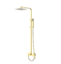 Душевая система BelBagno Luce LUC-VSCM-ORO, с изливом, золото