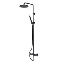 Душевая система Bossini Black&White Line L10095.073, цвет черный матовый