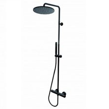 Душевая система Bossini Black&White Line L10094.073, цвет черный матовый