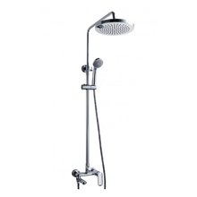 Душевая система Bravat Opal C F6125183CP-A1-RUS для ванны, круглой формы, с изливом, покрытие: хром