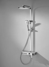 Душевая система Bravat Meissen F6277312CP-A-ENG со смесителем для душа, с изливом, хром