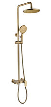 Душевая система Boheme Spectre 458-BR для ванны, верхний душ, ручной душ, бронза
