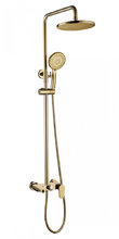 Душевая система Boheme Spectre 458-G для ванны, верхний душ, ручной душ, золото