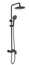 Душевая система Boheme Spectre 458-B для ванны, верхний душ, ручной душ, черный
