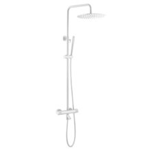 Душевая система Boheme Uno 468-T-MW, термостатическая, цвет белый матовый