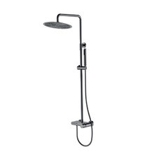 Душевая система Boheme Stick 128-SGM.4 для ванны и душа, shine gun metal