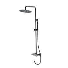 Душевая система Boheme Stick 128-SGM.3 для ванны и душа, shine gun metal