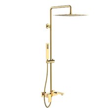 Душевая система Boheme Qubic 478-G, цвет Shinny Gold