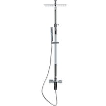 Душевая система Allen Brau Infinity 5.21012-00, верхний и ручной душ, хром