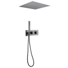 Душевая система Abber Daheim AF8255NG, термостатическая, цвет никель