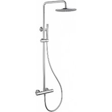 Душевая система Abber Wasser Kreis AF8160, термостатическая, на 2 потребителя, цвет хром