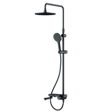 Душевая система Am.Pm Like F0780722 со смесителем, черная