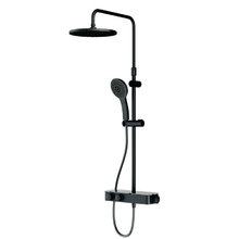 Душевая система Am.Pm Inspire 2.0 F0750A422, с термостатом, цвет черный матовый