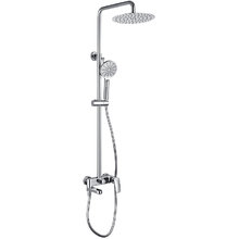 Душевая система Aquatek, 3 режима лейки, с изливом, цвет хром, AQ2040CR