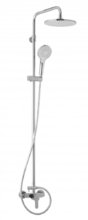 Душевая система Azario Tevis AZ-15780161 для душа, верхний душ, хром
