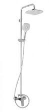 Душевая система Azario Treya AZ-15780121 для душа, верхний душ, хром