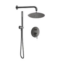 Душевая система Aquame AQM8404GM, цвет металл