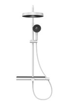 Душевая система Aquame, AQM8010W, с каскадным изливом, цвет белый