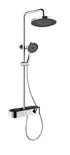 Душевая система Aquame, AQM8009CR, с каскадным изливом, цвет хром