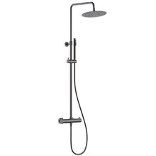 Душевая система Aquame, термостатическая, цвет металл, AQM8006GM