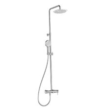 Душевая система Aquame, AQM8011CR, с изливом, цвет хром